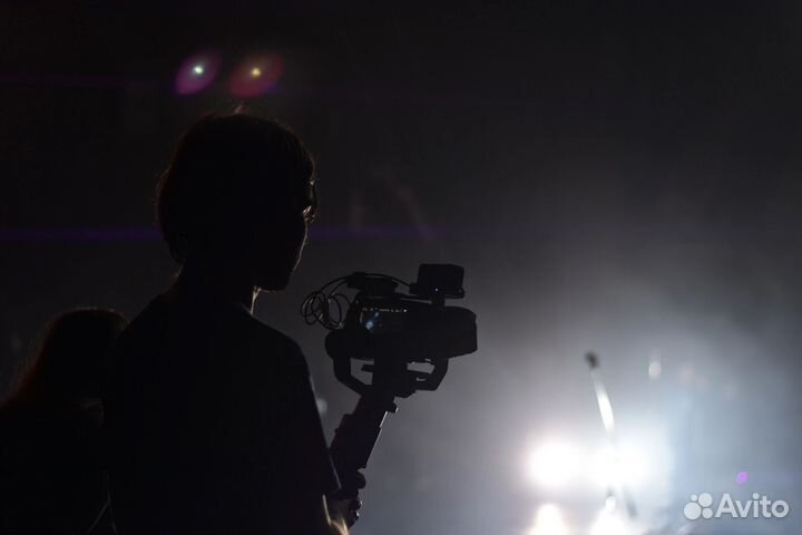 Съёмка концертов, предметная съёмка