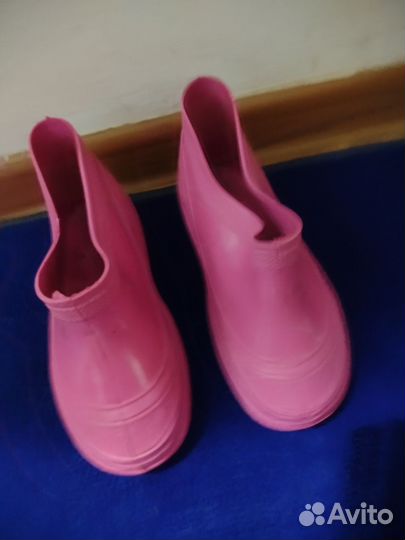Резиновые галоши на валенки