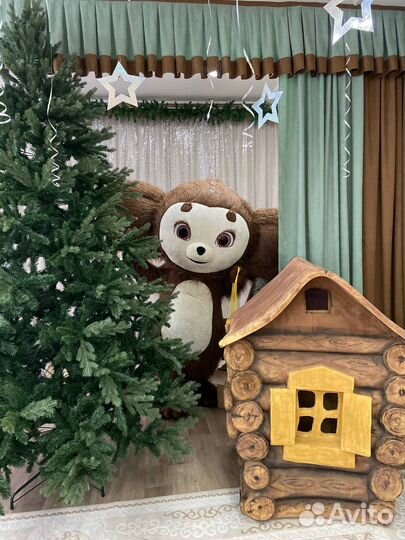 Белый мишка поздравление,Чебурашка,кот,аниматоры