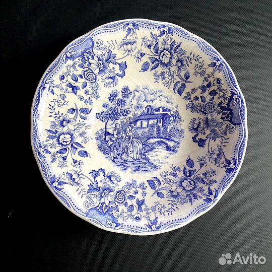 Винтажная тарелка Англия Promogros English Style