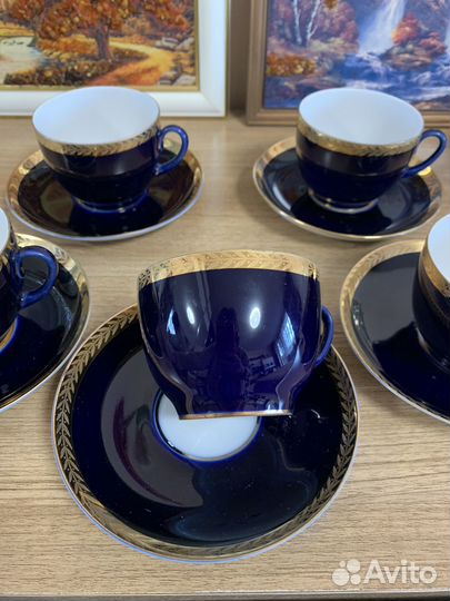 Чайный сервиз и чайные чашки лфз