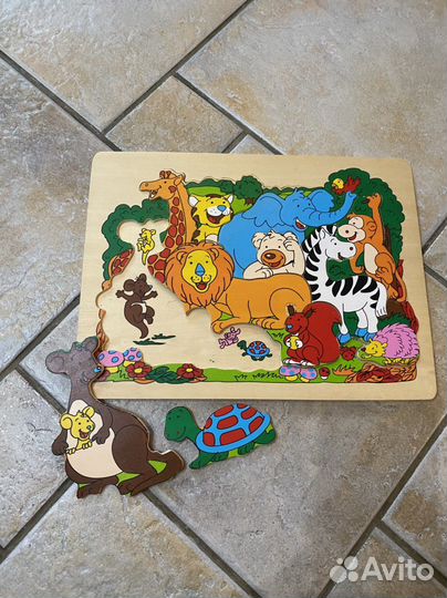 Развивающие деревянные игрушки