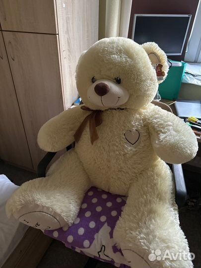 Плюшевый медведь новый