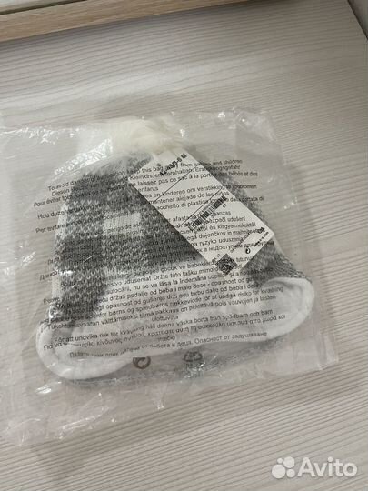 Шапка детская, теплая C&A, р.42-43 (3-6мес.)