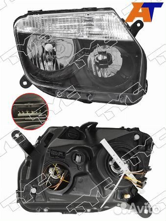 Фара renault duster