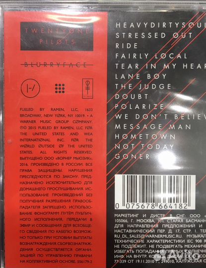Twenty One Pilots - Blurryface