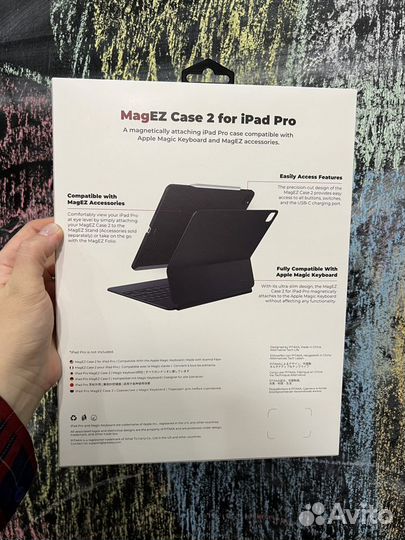 Чехол pitaka MagEZ Case для iPad Pro 12.9