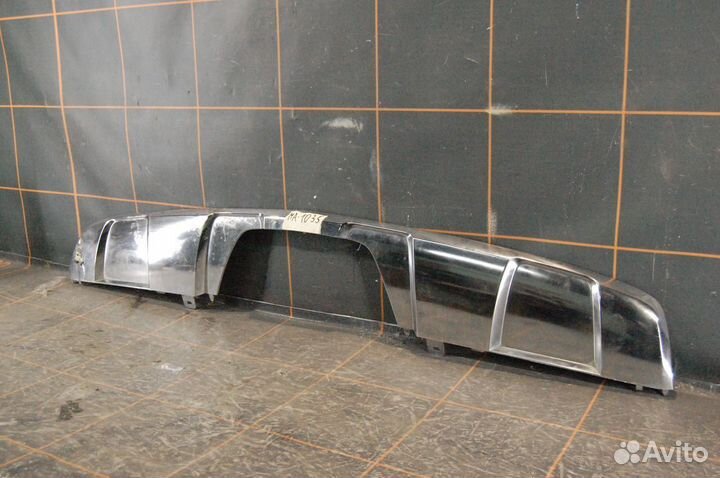 Спойлер бампера заднего-Mercedes-Benz GL- AMG X166