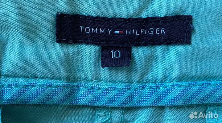 Штаны женские Tommy Hilfiger бирюзовые р.48 (10)