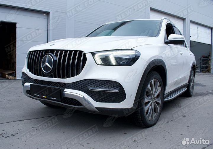 Решетка радиатора AMG GT хром Mercedes GLE V167