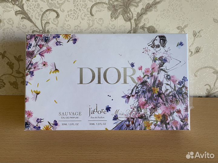 Туалетная вода женская Dior набор