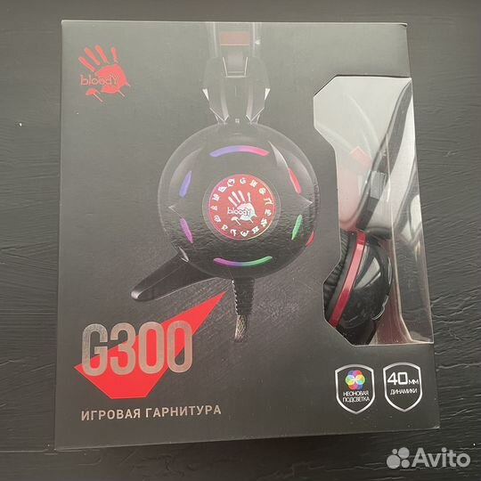 Игровые наушники Bloody G300