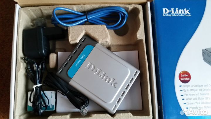 Маршрутизатор D-Link DSL-500T