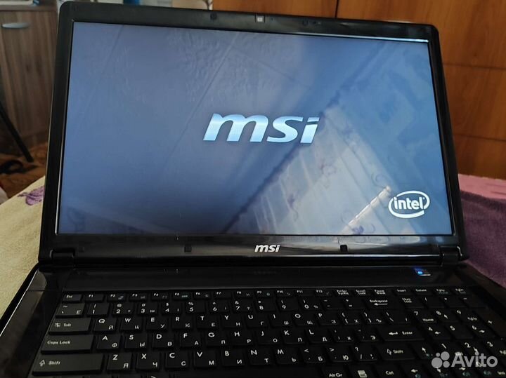 Ноутбук msi на запчасти