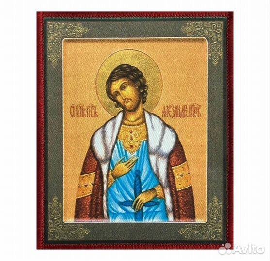 Шеврон икона на липучке, 8x10 см