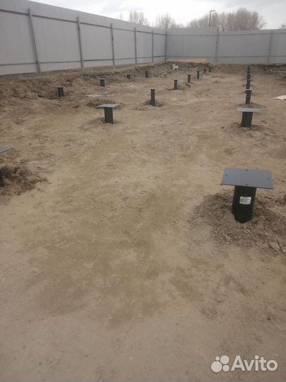 Винтовые сваи ремонт фундамента