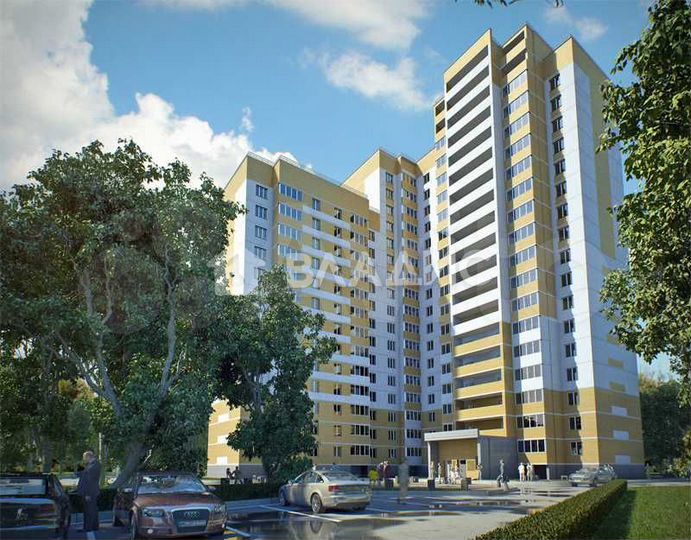 2-к. квартира, 69,4 м², 15/16 эт.