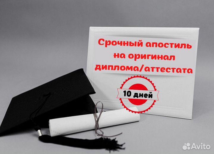 Апостиль образование