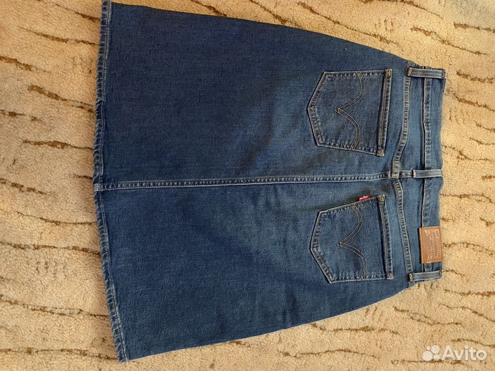 Джинсовая юбка Levis оригинал Premium 28 размер