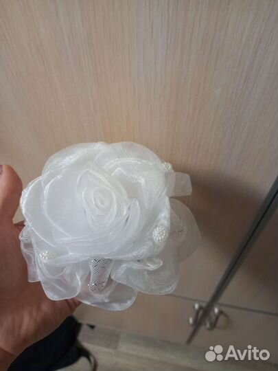 Белая блузка 122-128