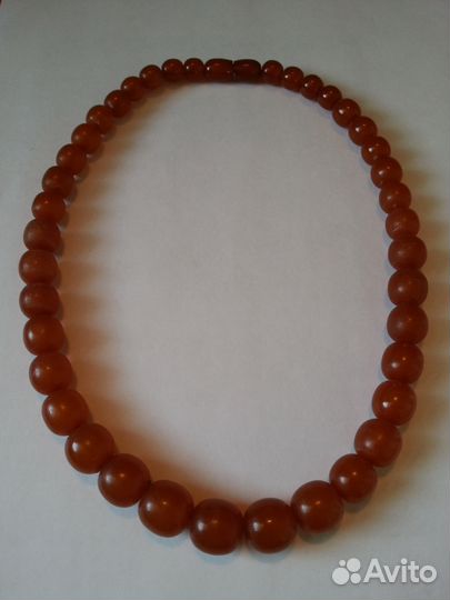 Янтарь бусы
