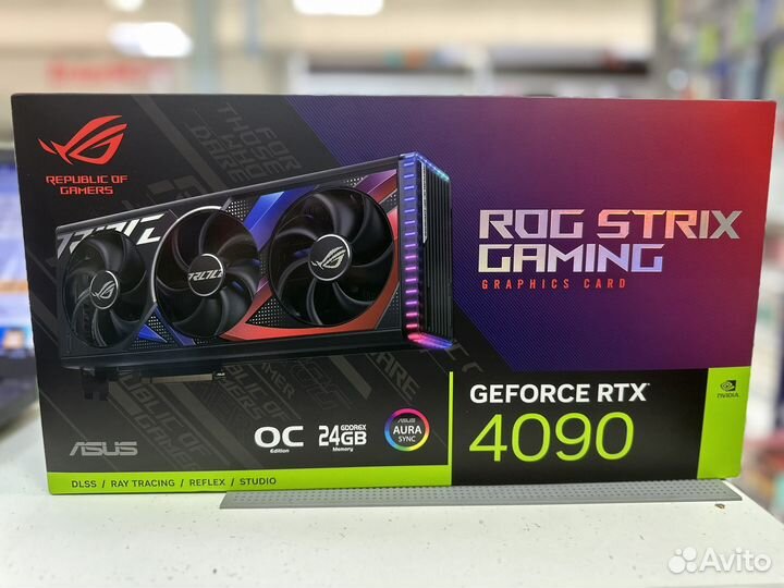 Видеокарта Asus Geforce RTX 4090 Rog Strix Gaming