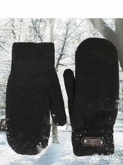 Варежки мужские новые