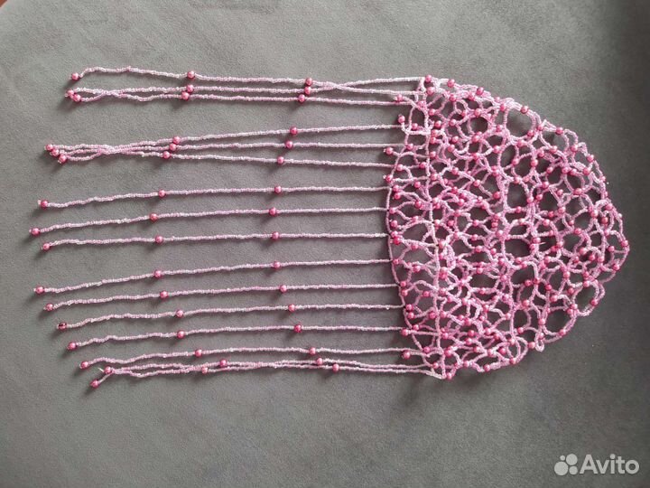 Украшение для волос из бисера