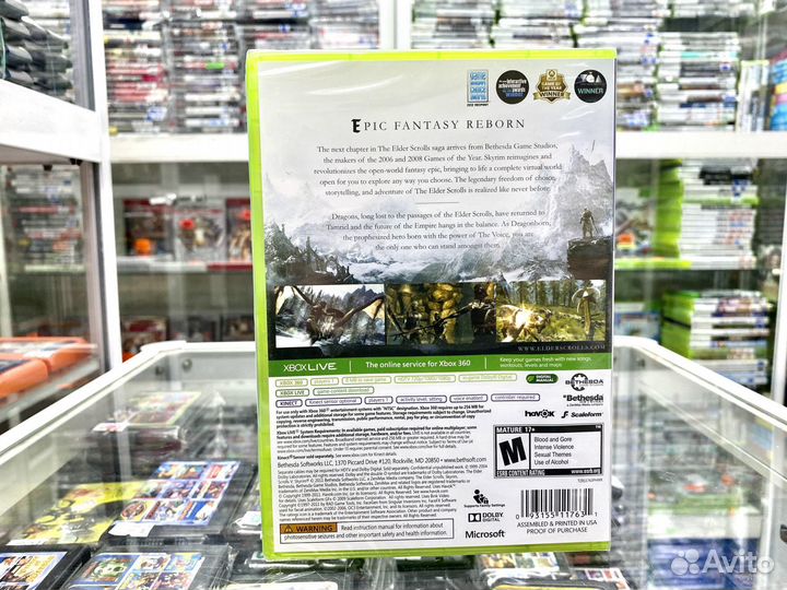 Elder Scrolls 5 Skyrim игра для Xbox 360 Новый