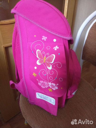 Ранец школьный для девочки Herlitz бабочка