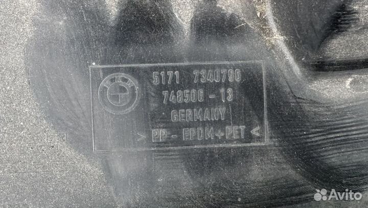 BMW 5 g 30 подкрылок