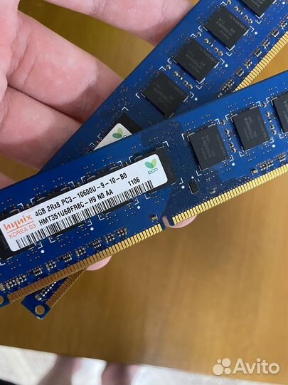 Процессор intel pentium 6858 sk hynix ddr3 4gb