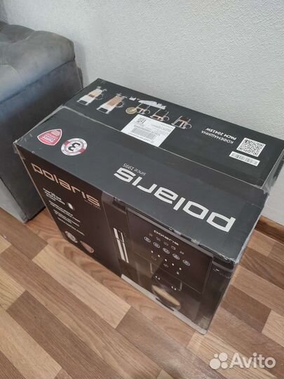 Кофемашина polaris pacm 2041 sw запечатанная