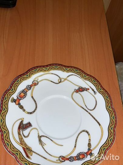 Чайная пара фарфор тонкий