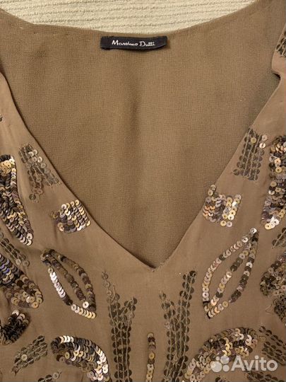 Платье Massimo Dutti р.44 новое щелк