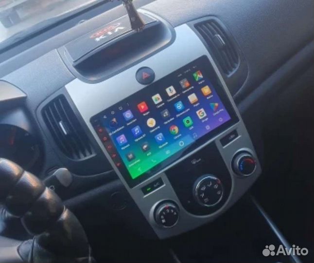 Магнитола kia cerato 2 на android IPS экран