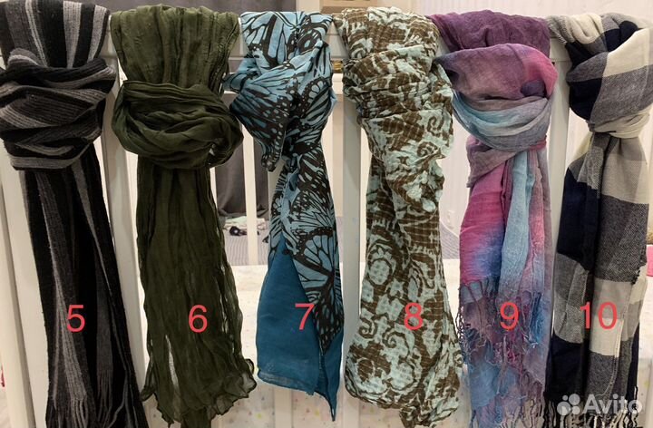 Шарфы и палантины