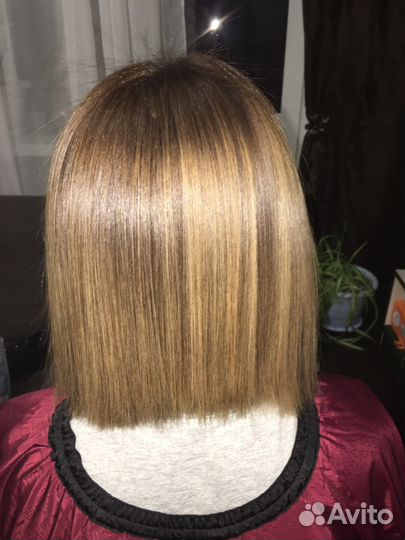 Кератиновое выпрямление/ботокс волос