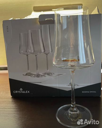 Бокалы для вина, 3 шт