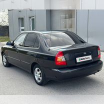 Hyundai Accent 1.5 AT, 2008, 200 000 км, с пробегом, цена 395 000 руб.