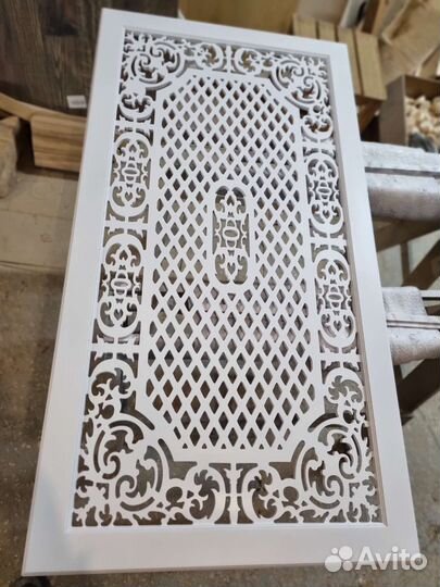Резные панели, перегородки, решётки