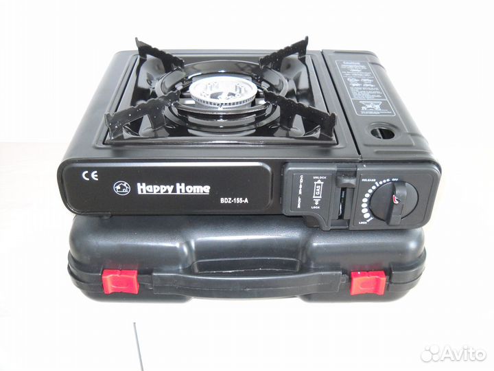 Плита газовая портативная с переходником