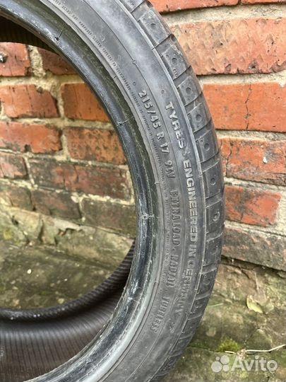 Continental ContiSportContact 2 215/45 R17 91V