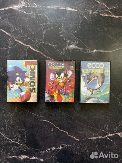 Игровые картриджи sega 16 bit Сега