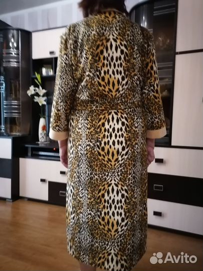 Халат велюровый женский размер 52