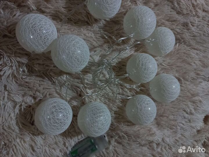 Гирлянда шарики