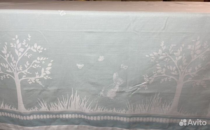 Скатерти кролики жаккард W.Sonoma