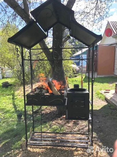 Кованый мангал