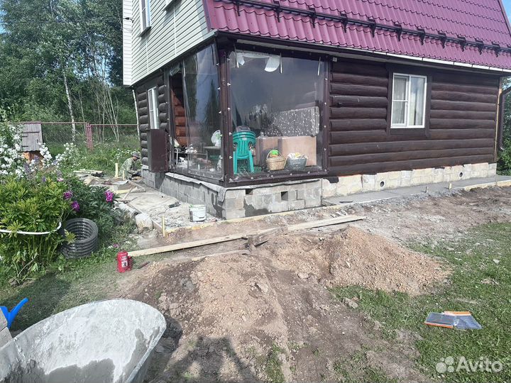 Подъем дома замена венцов