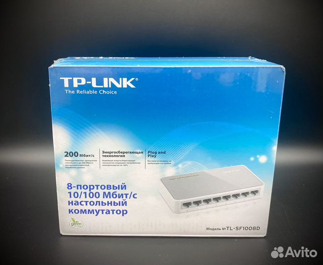 Коммутатор TP-link TL-SF1008D Новый